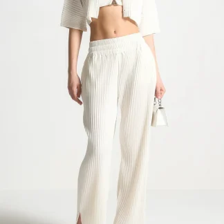 L⁠ila - Pleated Pants - Off White