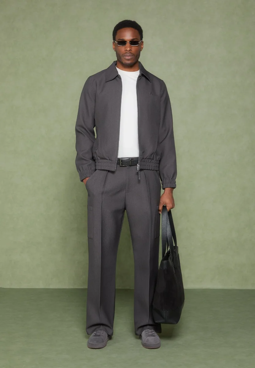 Eli - Harrington Jacket - Grey - Image 7