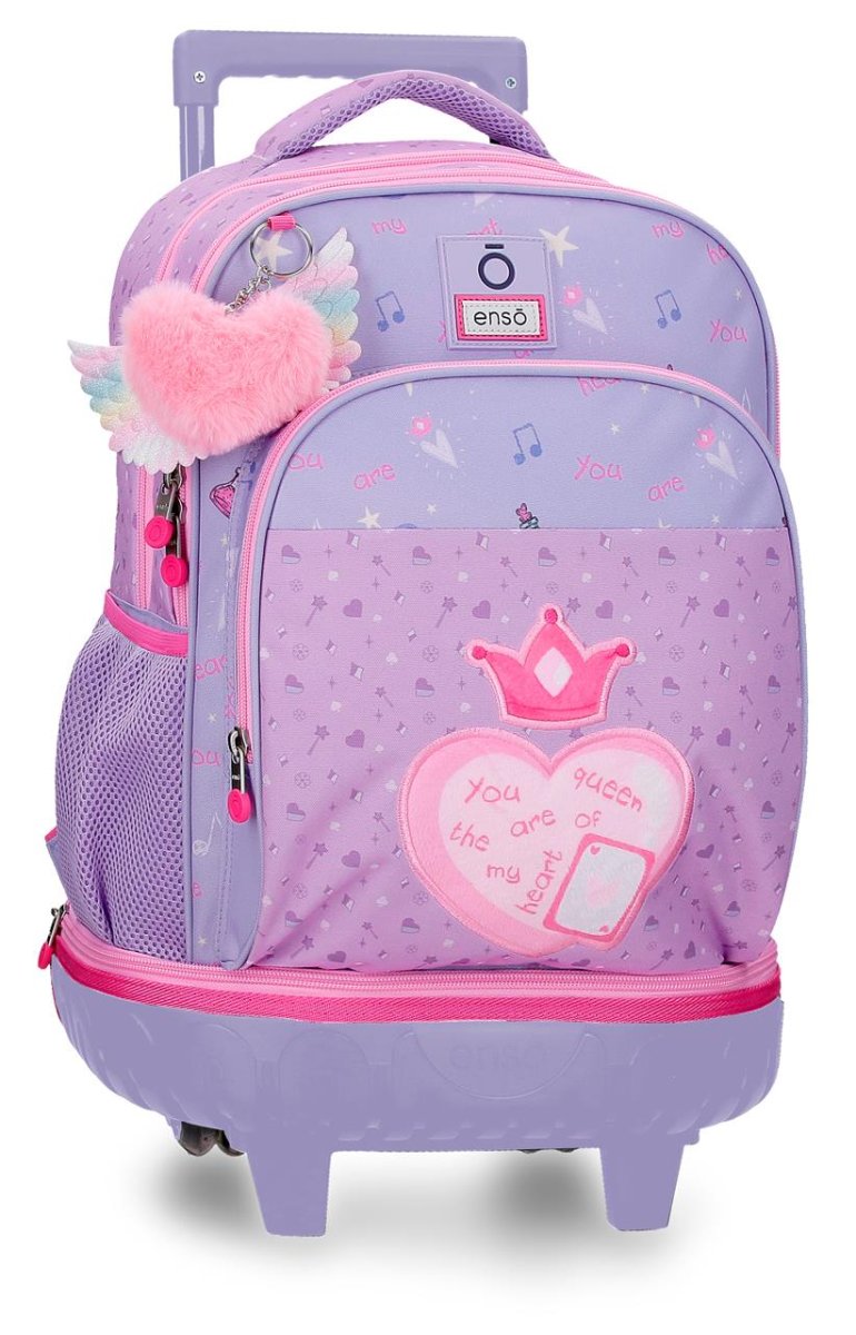 Mochila Compacta de 2 Rodas - Queen of Hearts - Image 2