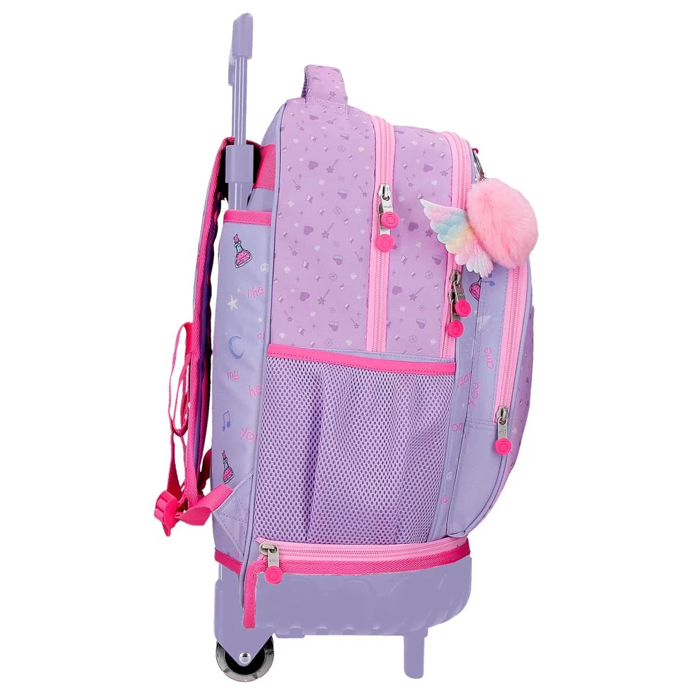 Mochila Compacta de 2 Rodas - Queen of Hearts - Image 3