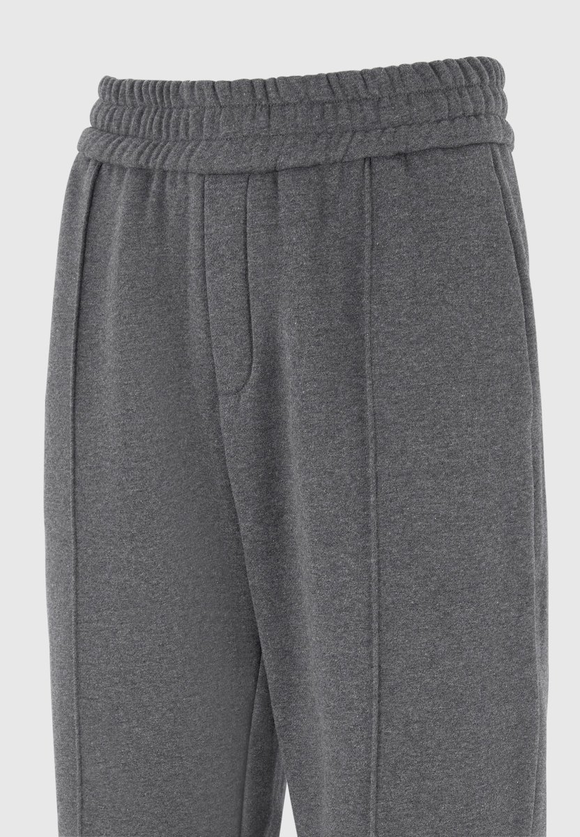 Isaac - Pintuck Joggers - Dark Grey - Image 7