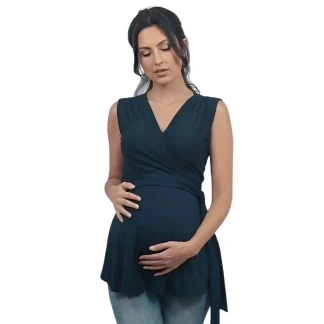 Bata Gestante Amamentação Transpassada Maria