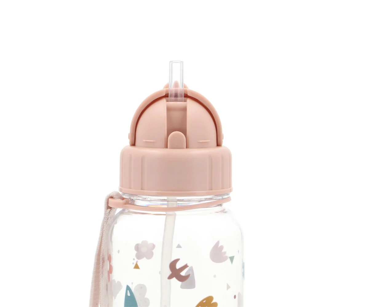 Garrafa de Plástico Infantil Personalizável - Geometric Nature - Image 3