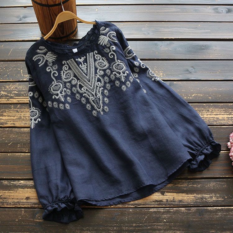 Bata Manga Longa Boho - Image 2