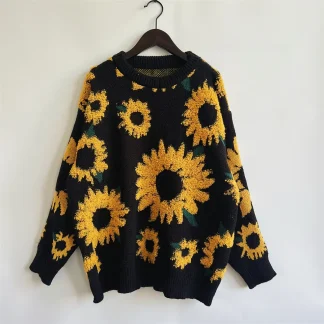 Blusa Suéter Lã Girassol