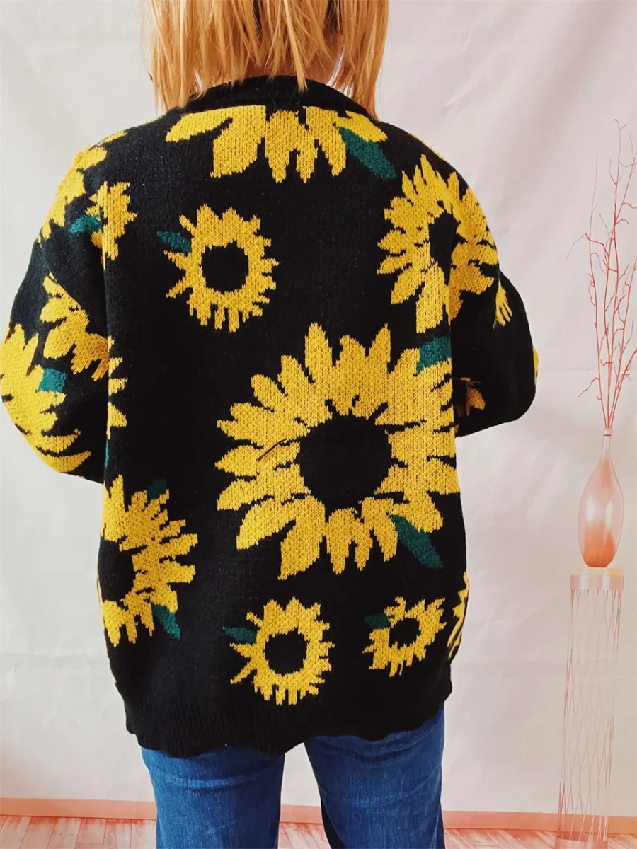 Blusa Suéter Lã Girassol - Image 5