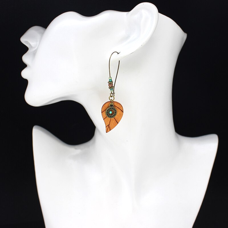 Brinco Boho Folha da Magia - Image 4