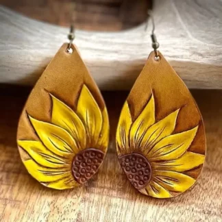 Brinco Gota Sunflower