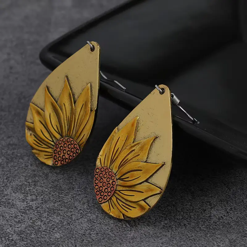 Brinco Gota Sunflower - Image 6