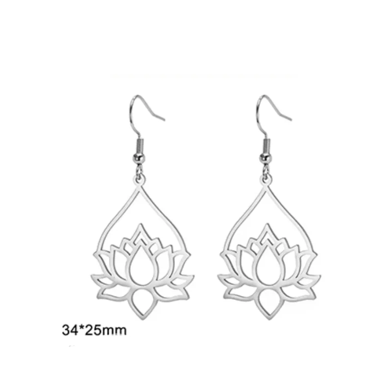 Brinco Boho Flor de Lótus - Image 5