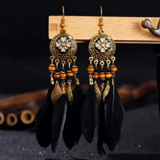 Brinco Longo Boho Aquidauana
