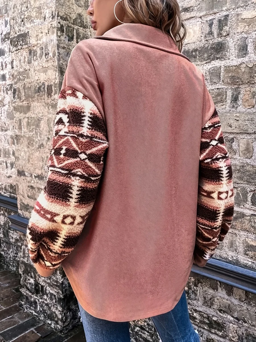 Casaco Boho Shacket Tribal - Image 4