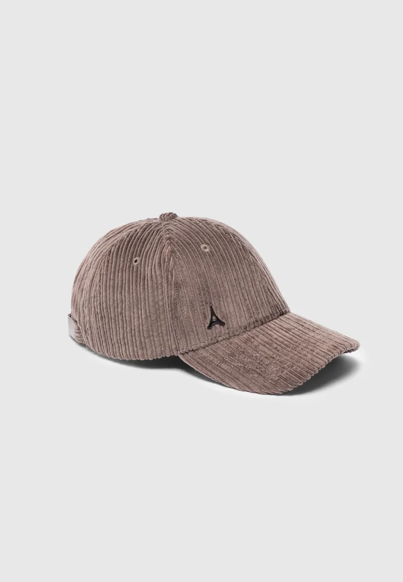 Eiffel Corduroy Cap - Taupe - Image 4