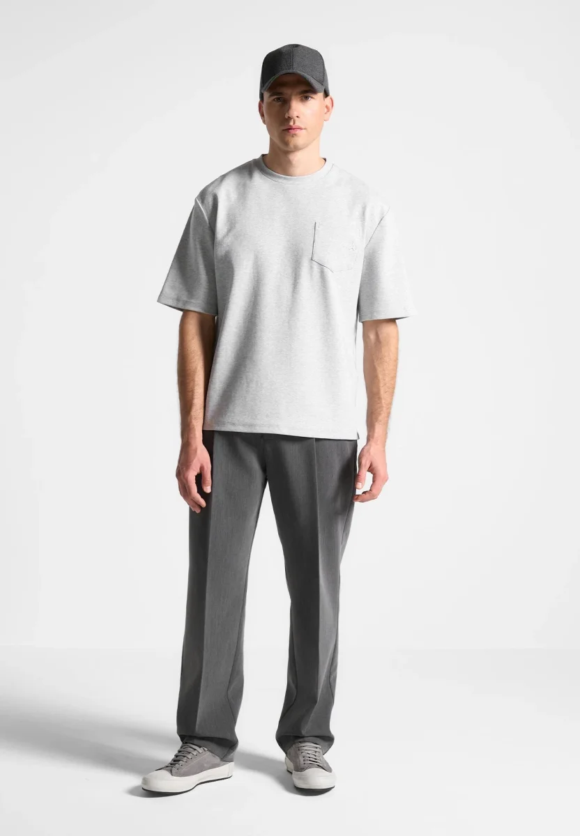 Antoine - Relaxed Fit T-Shirt - Grey