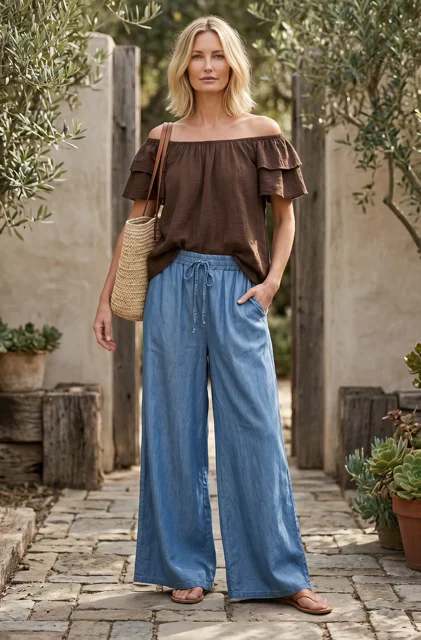 Blusa castanho – Refª 001161