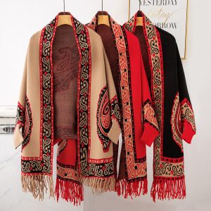 Jaqueta Poncho Feminino Janis Joplin