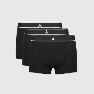L'Eiffel Boxers Pack of 3  - Black