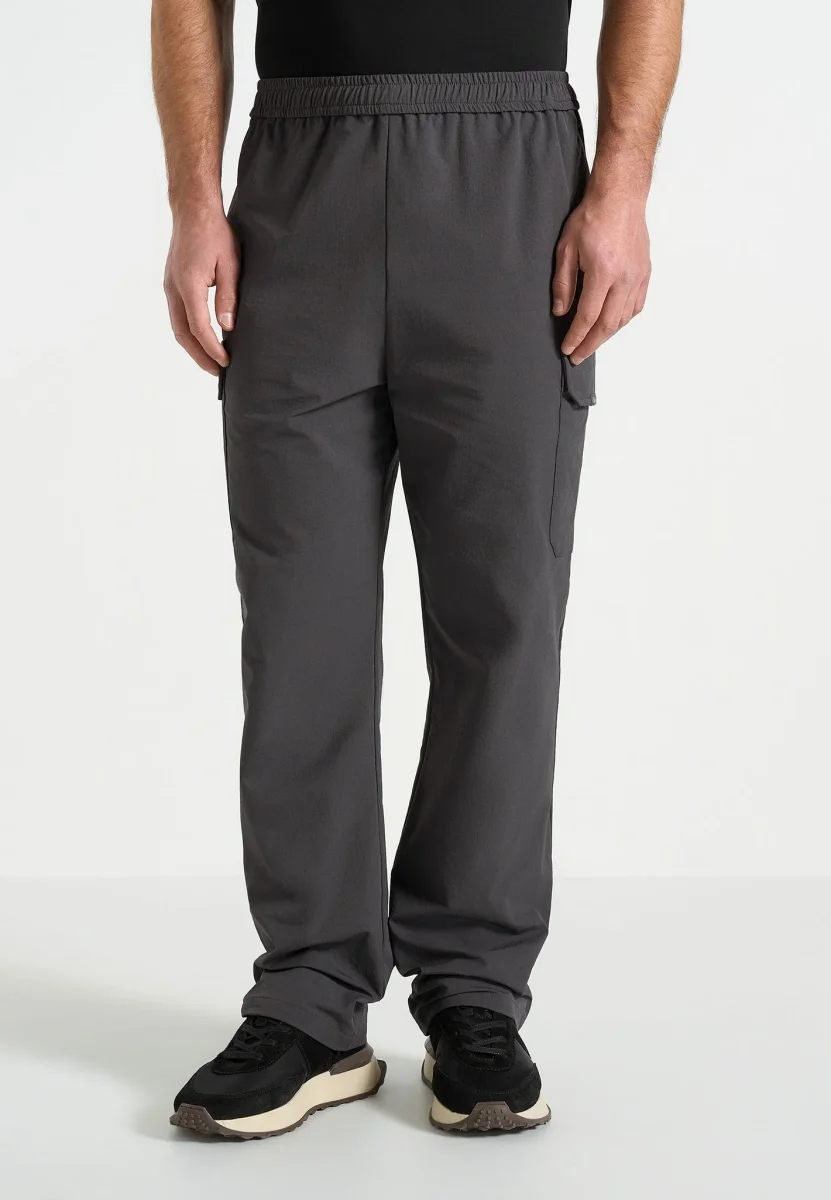 Rayan - Technical Cargo Pants - Charcoal