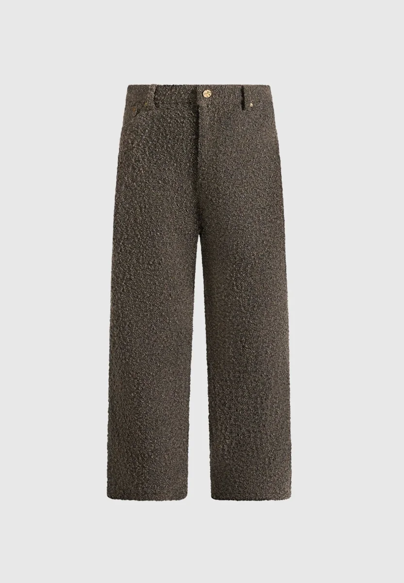 Arnault - Boucle Relaxed Fit Jeans - Brown - Image 6
