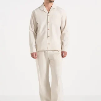 Constant - Linen Long Sleeve Shirt - Natural