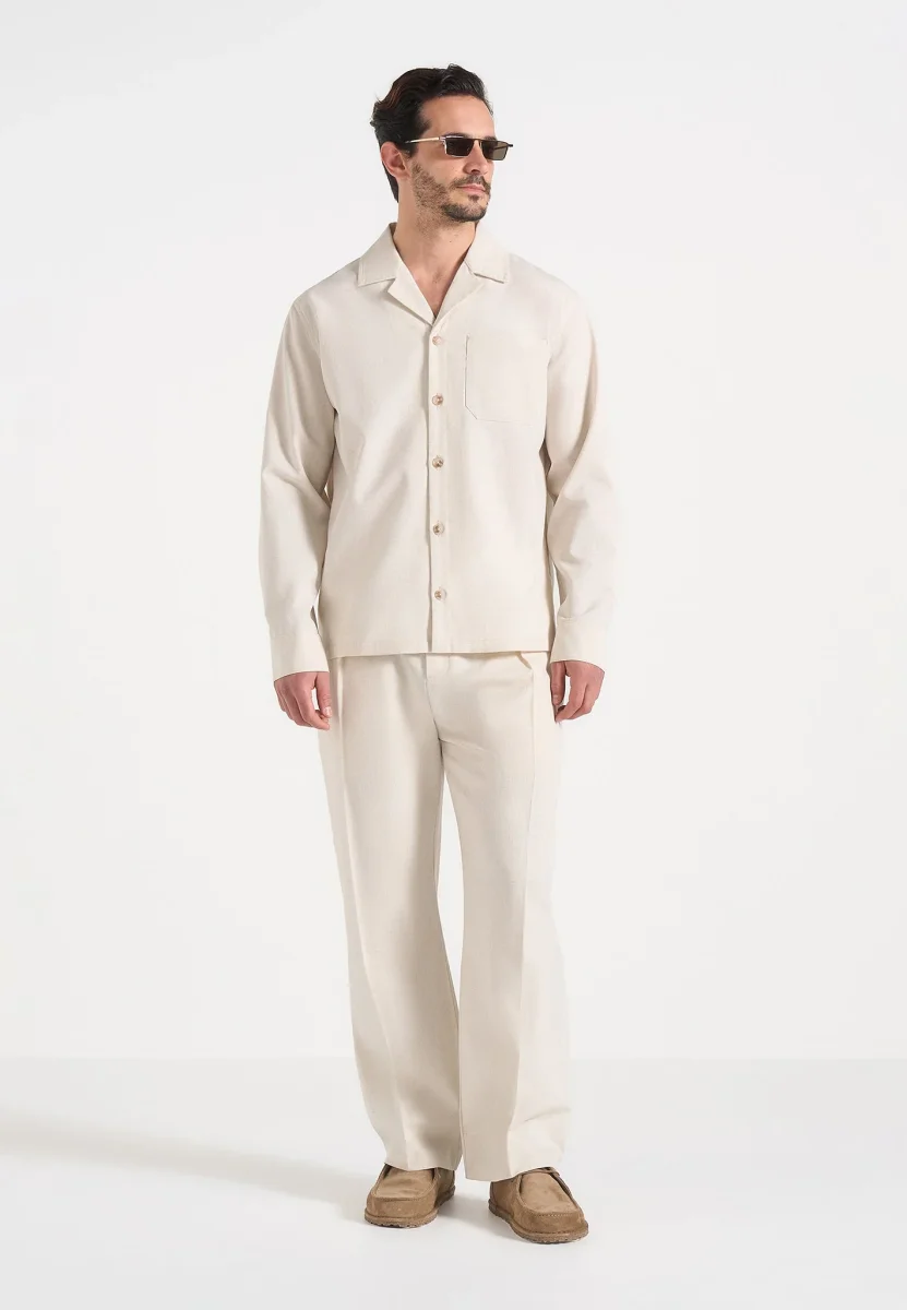 Constant - Linen Long Sleeve Shirt - Natural - Image 2