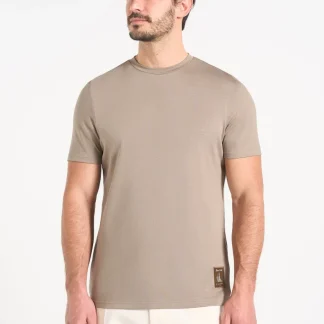 TS003 - Fitted Luxe T-Shirt - Mushroom