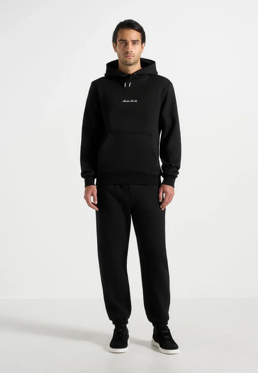JS004 - Signature Regular Fit Hoodie - Black