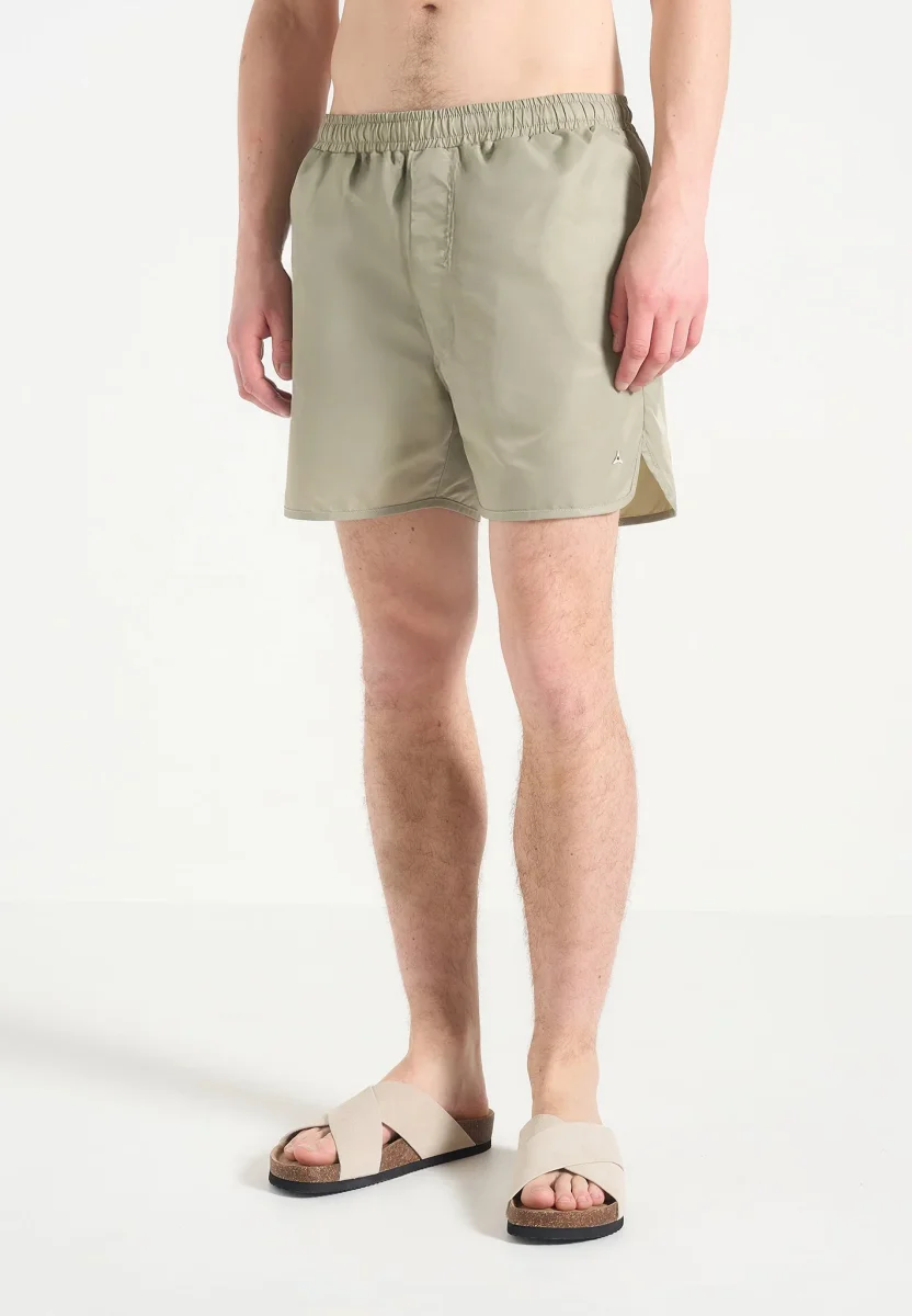 Yvon - Polished Nylon Swim Shorts - Sage - Image 2
