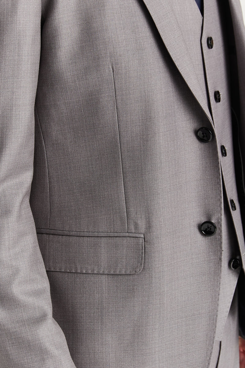 Edward - Blazer masculino cinza de corte ajustado - Image 4