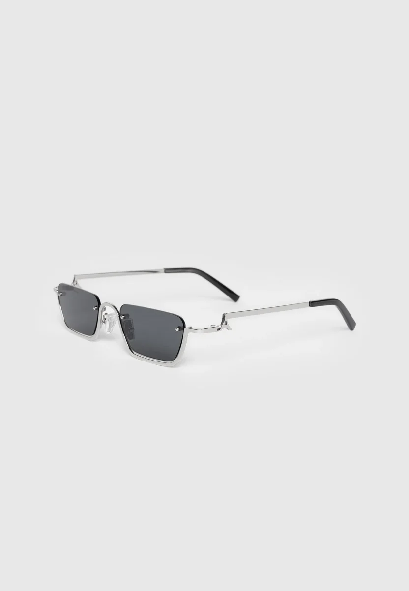 Kai - Frameless Sunglasses - Silver - Image 2