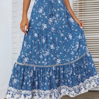 Saia Longa Estampada Hippie Soul