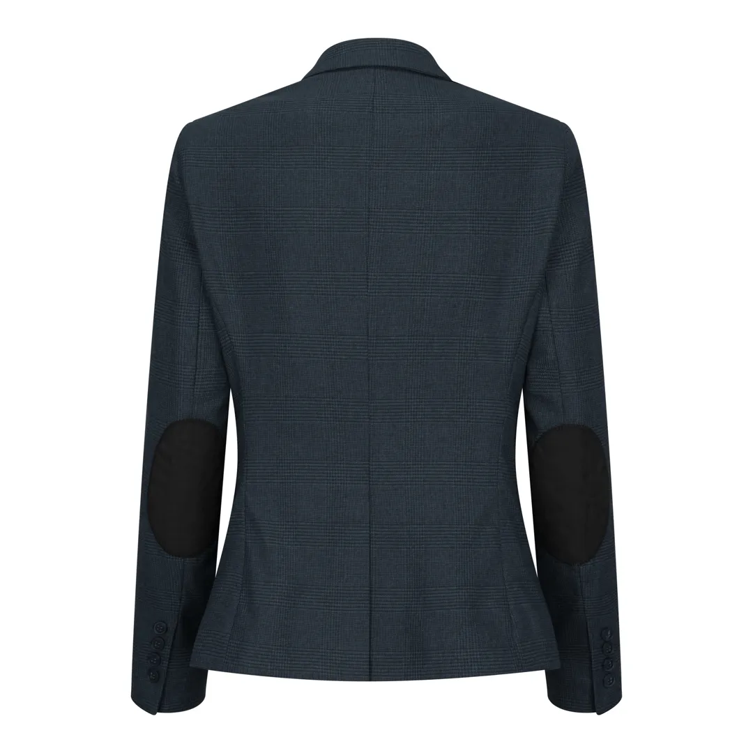 TPW53 - Terno feminino verde de 3 peças com estampa Príncipe de Gales - Image 6