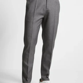 Claude - Slim Fit Tailored Pants - Grey