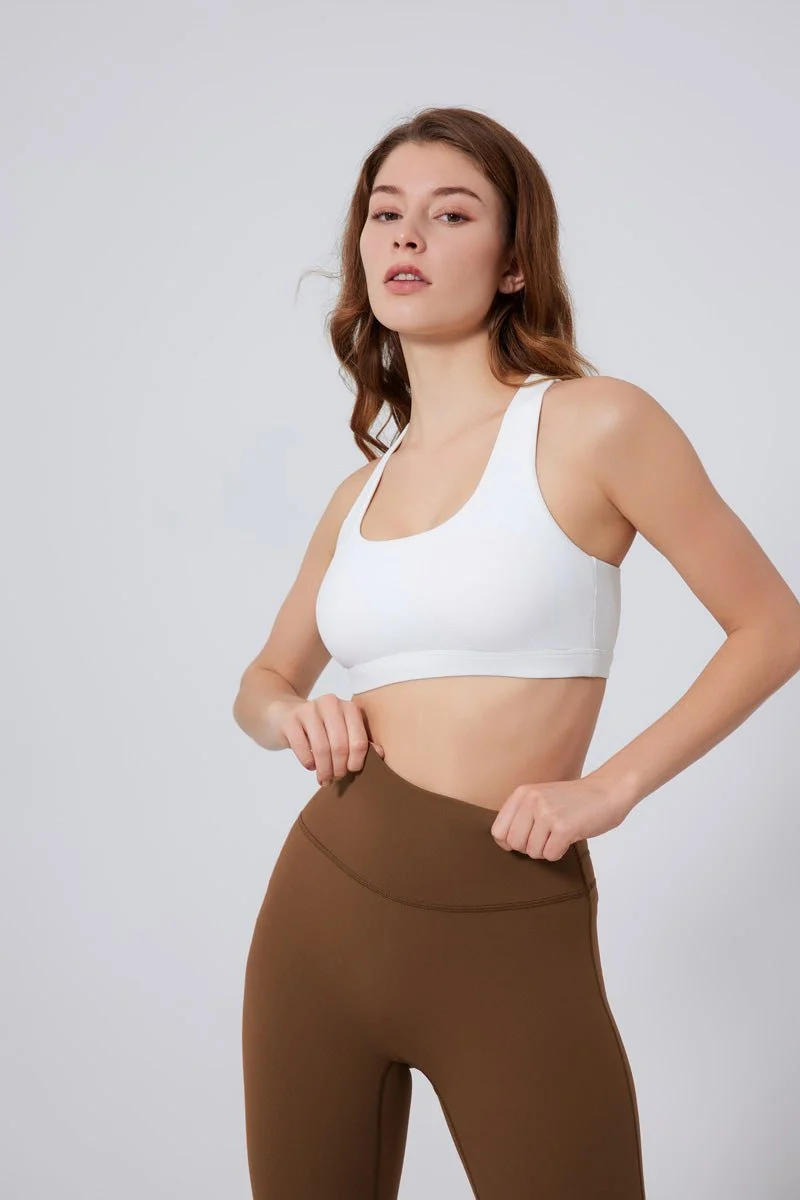 Asymmetric Back Sports Bra - Image 6
