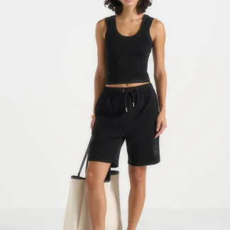 SH001 - Unisex Cotton Shorts - Black