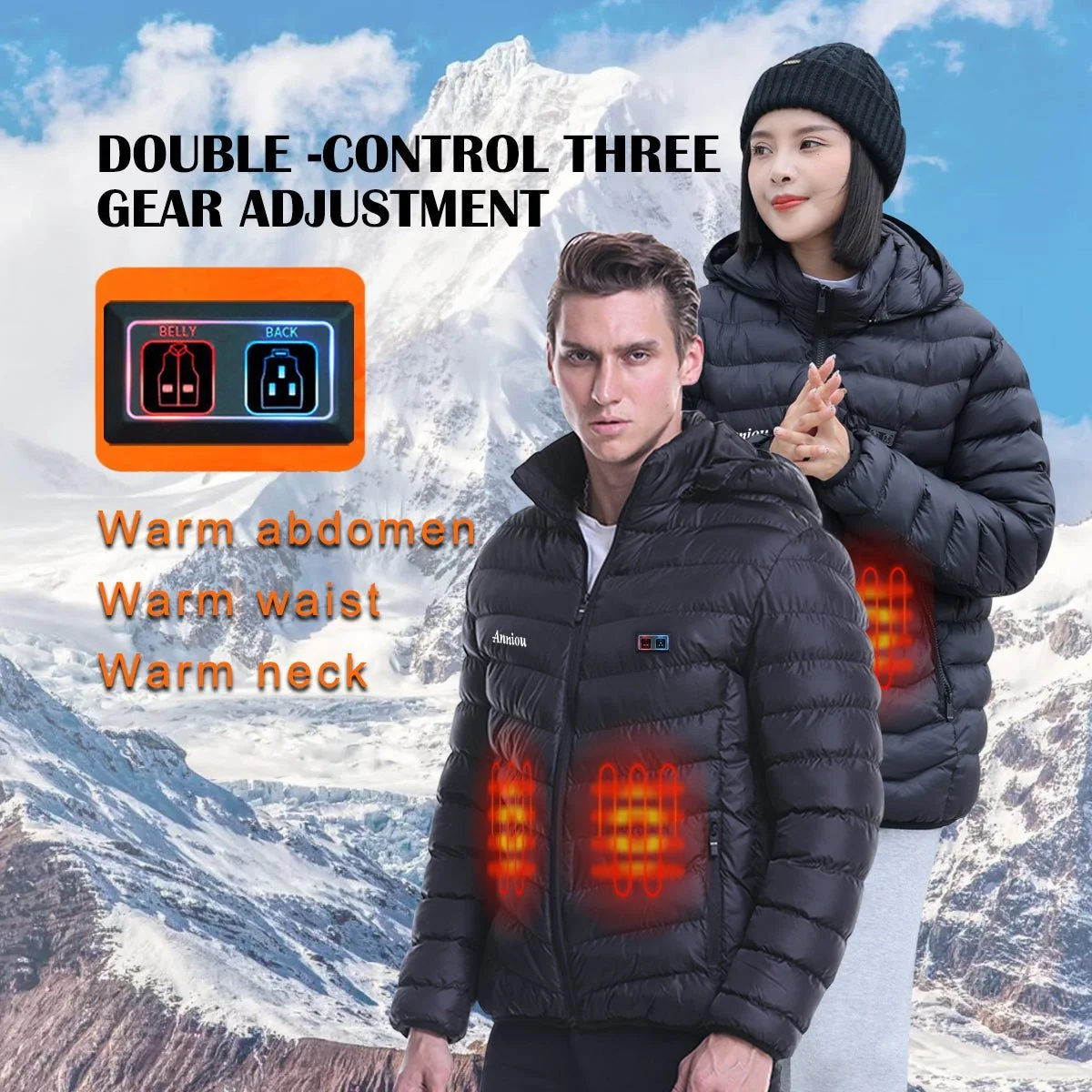 Padded Heated Jacket - Image 5
