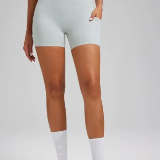 High Waist Pocket Yoga Shorts