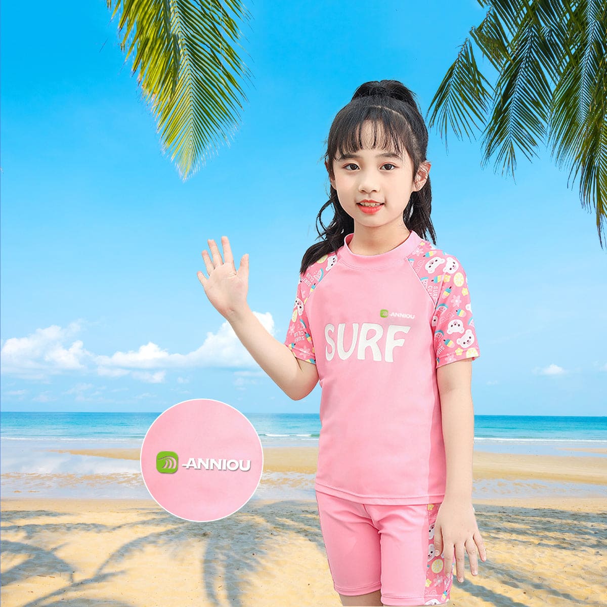 Kids UPF 50+ Holiday Swimwear - Image 3