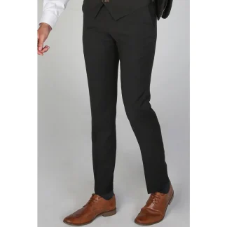 Mayfair - Calça preta lisa masculina