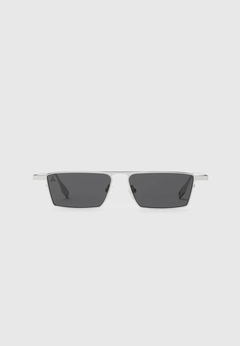 Palais - Aviator Sunglasses - Silver - Image 7