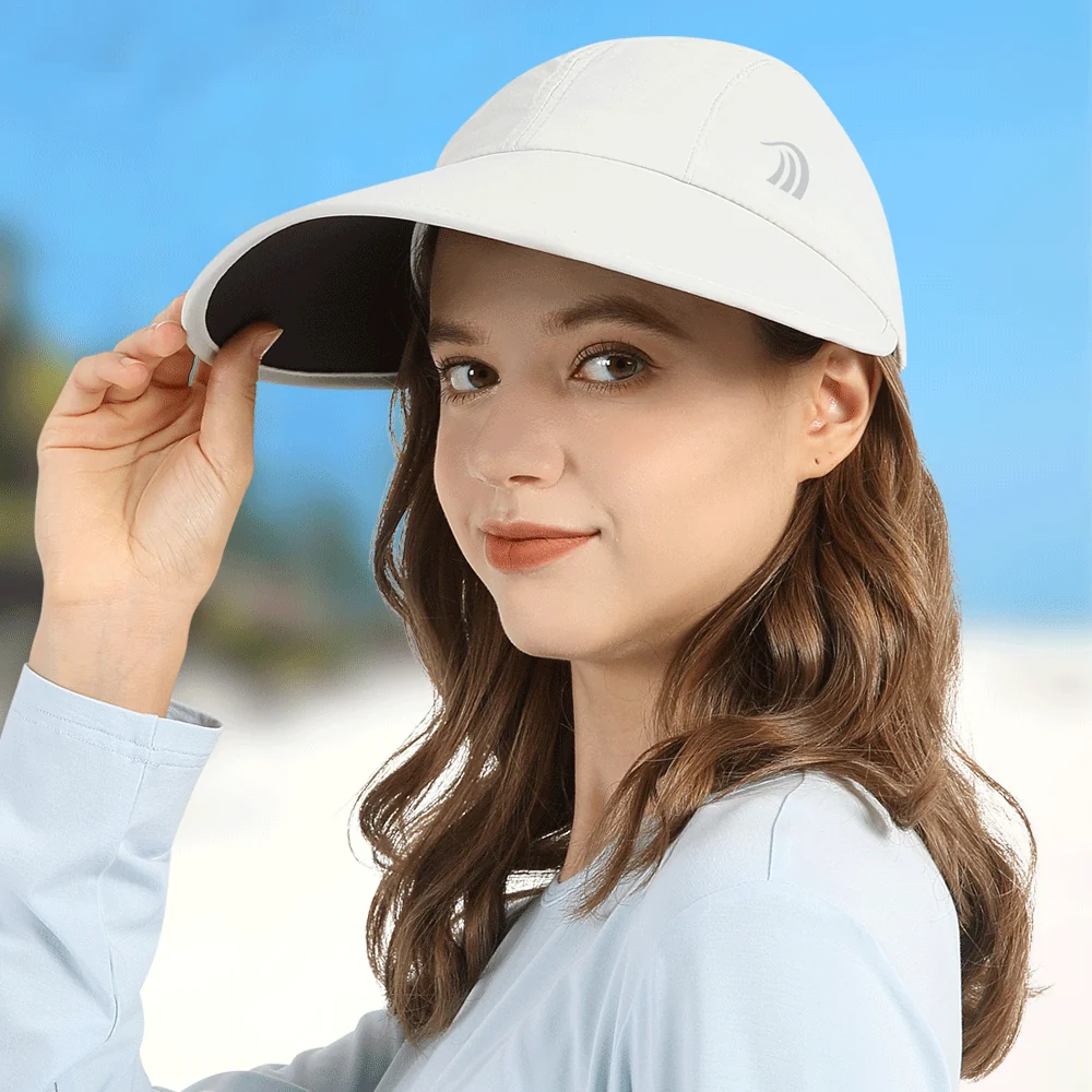 Wide Brim Sun Protection Cap - Image 8