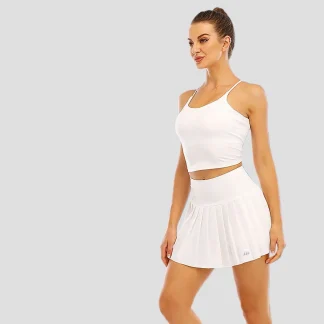 Quick Drying Pleated Tennis Skirt UPF 50