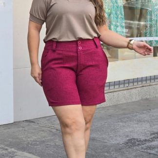 T-Shirt Plus Size Decote V