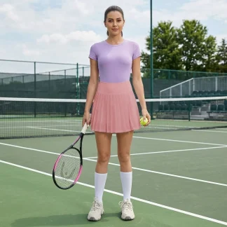 UPF 50+ Quick Dry Pleated Tennis Skirt