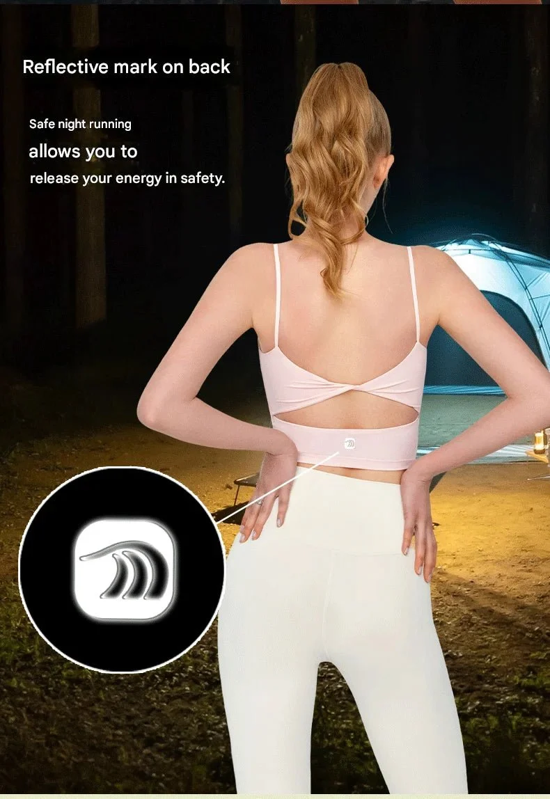 UPF50+ Thin Strap Yoga Top - Image 8