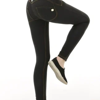 UPF50+High Rise Fake Jean Leggings