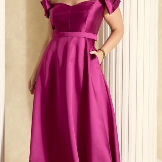 Vestido Festa Plus Size Zibeline Laços