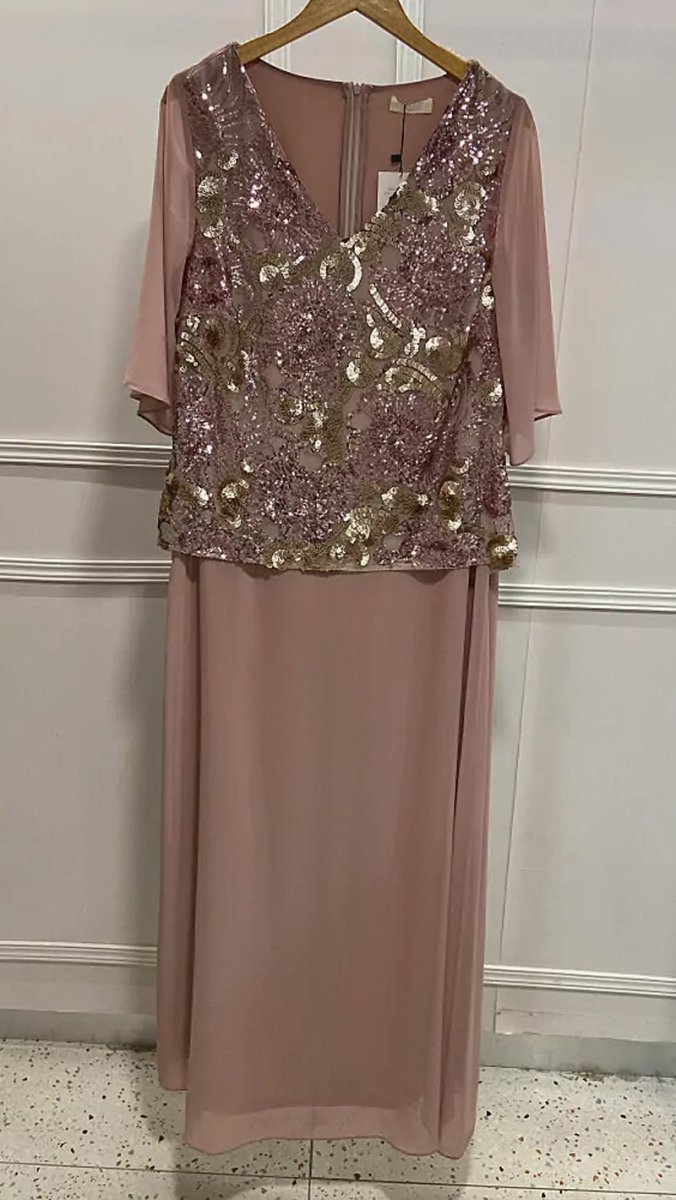 Vestido Plus Size de Festa Renda Bordada - Image 8