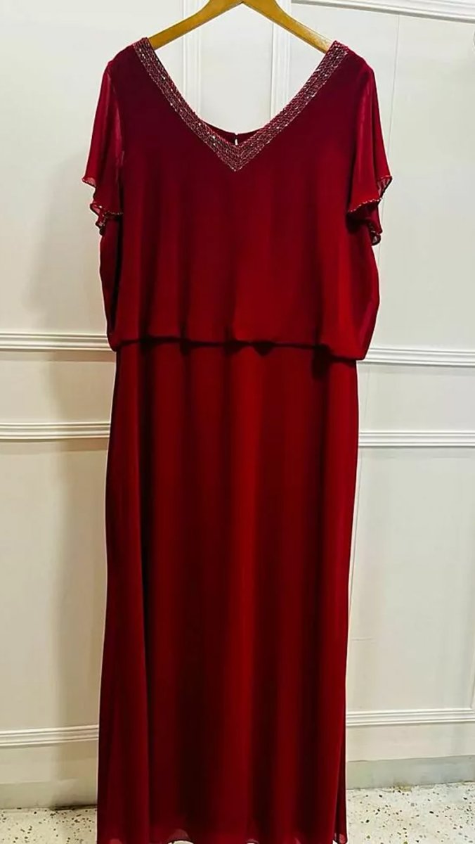 Vestido Plus Size Festa Blusê Bordado - Image 7
