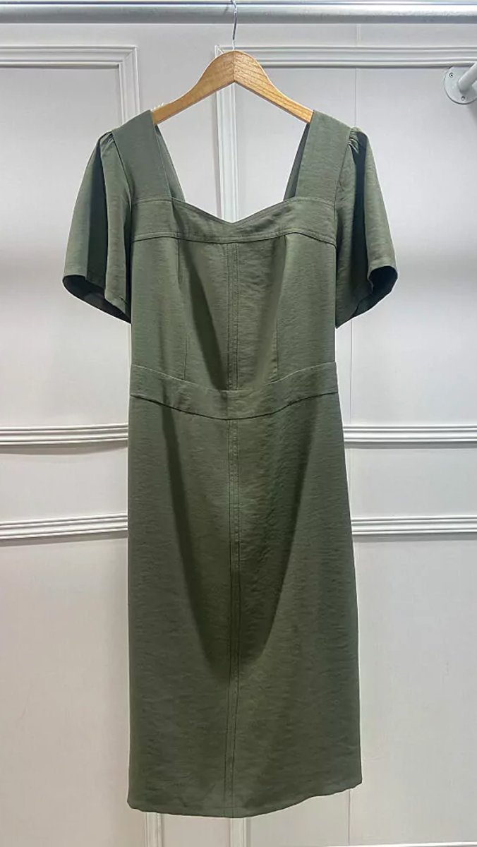 Vestido Plus Size Midi Costas Lastex - Image 7